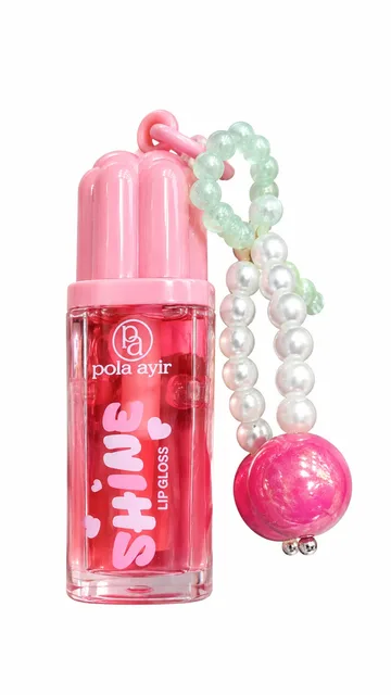 Llavero con gloss (perlas)